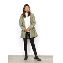 Lightweight Windbreaker Raincoat With Hood Fashion Sport Outdoor Rain Jacket Waterproof Woman
